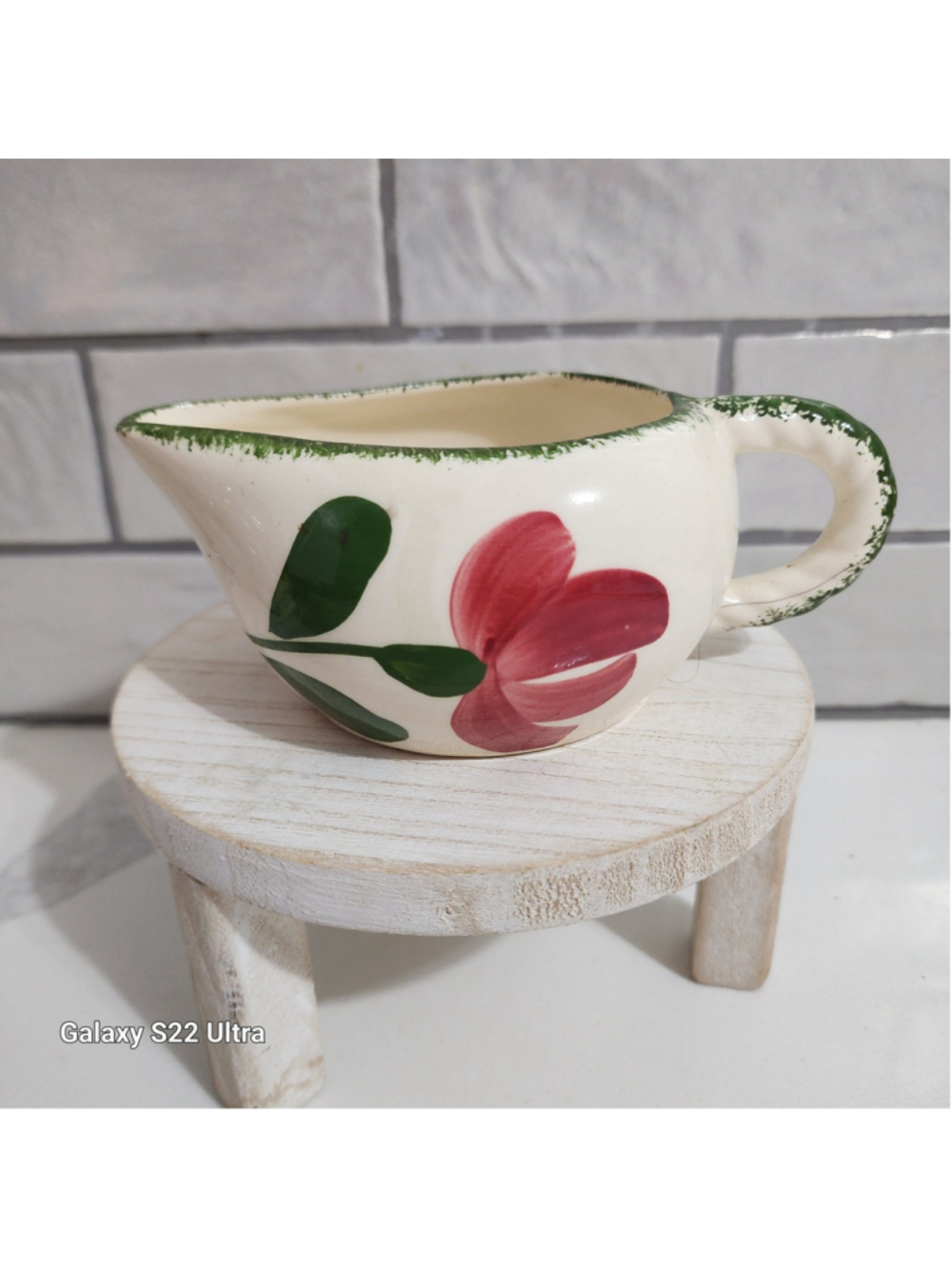 BLUE RIDGE SOUTHERN POTTERY GRAVY BOAT